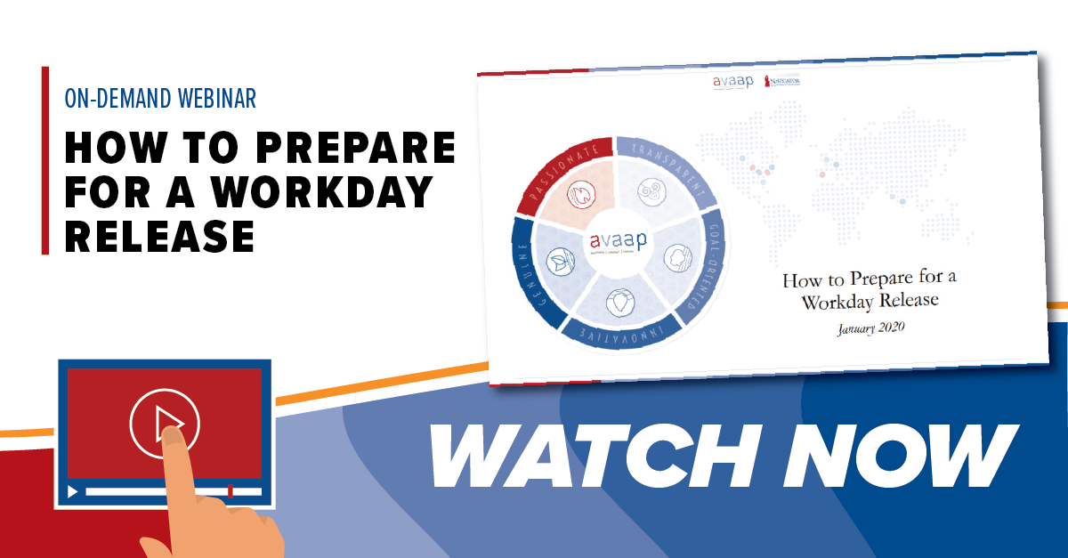 How to Prepare for a Workday Release Avaap