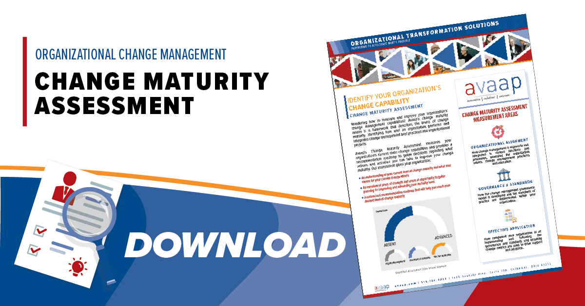 change maturity assessment