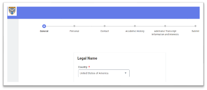 Application Section Old